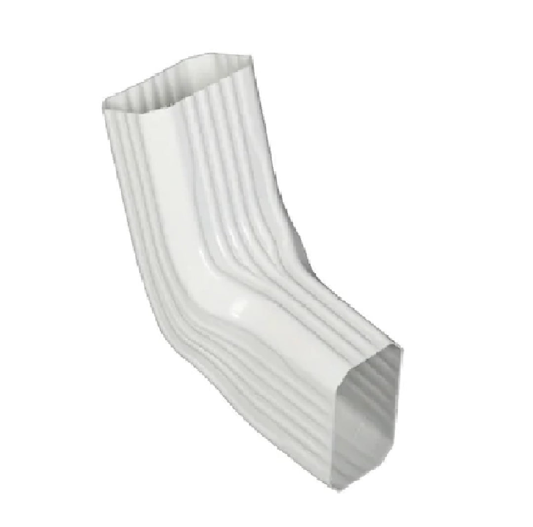 Amerimax 37067 Transition Front Elbow, White