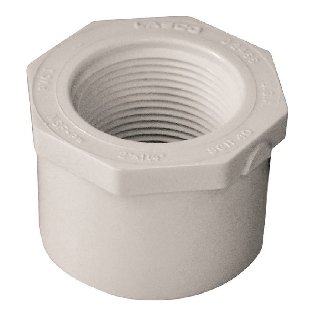 Lasco 438250BC Pipe Reducing Bushing, White