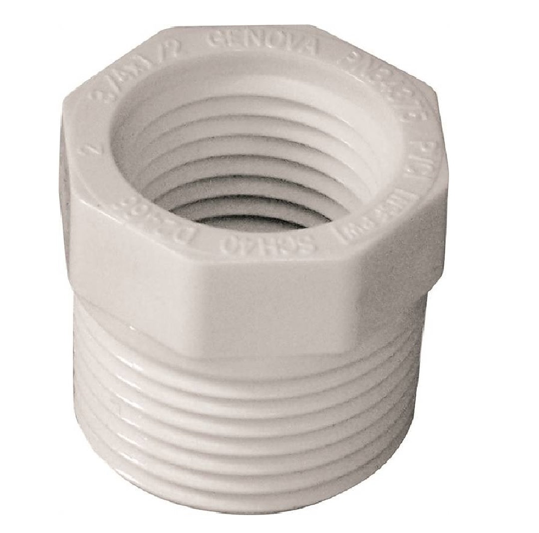 Genova 439101BC Pipe Reducing Bushing, White