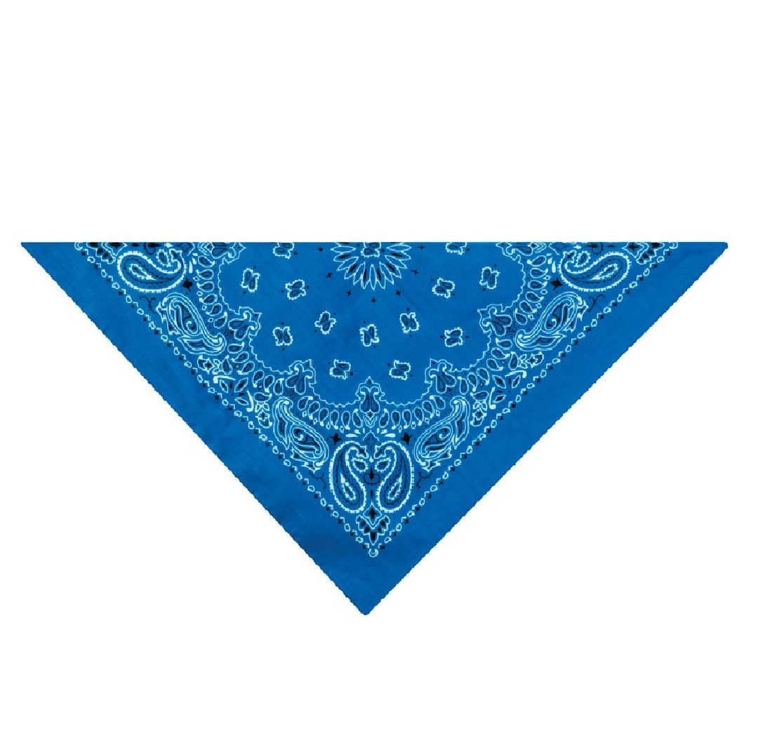 Top Performance ZX022 191 Paisley Bandana, Dark Blue