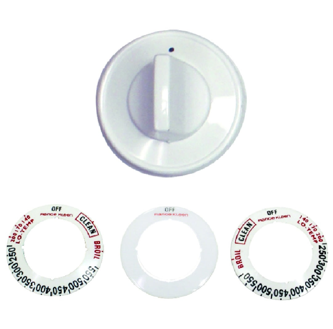 Range Kleen 8231 Replacement Knob Kit, White