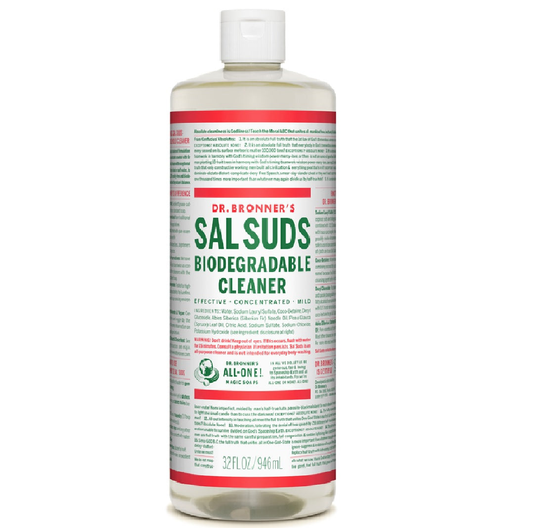Dr. Bronner's SSLI32 Sal Suds Pine Biodegradable Cleaner