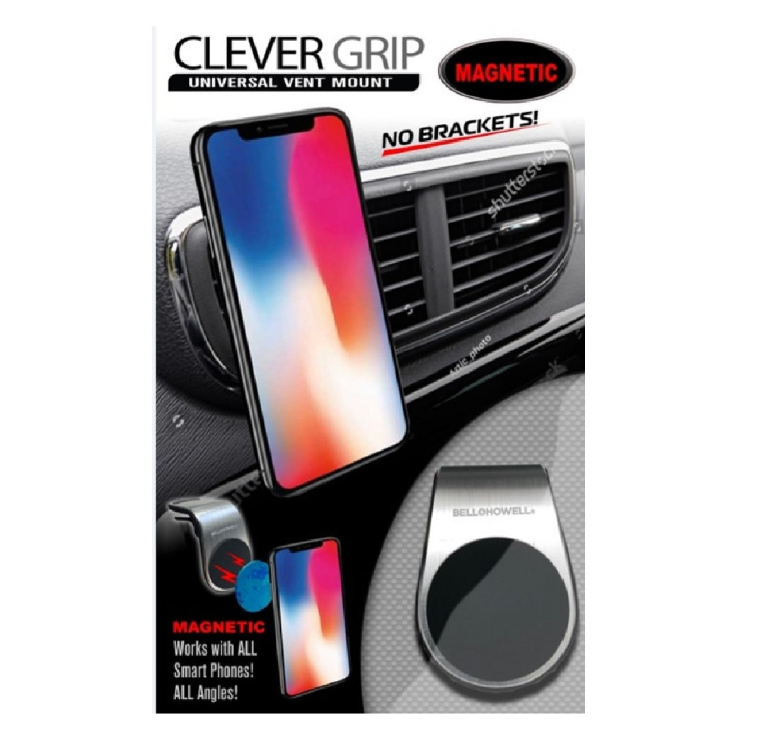Clever Grip 2942 As See On Tv Magnetic Cell Phone Holder