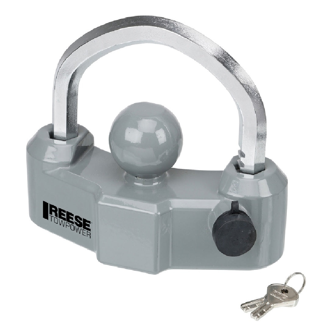 Reese 7088300 Towpower Coupler Lock, Silver