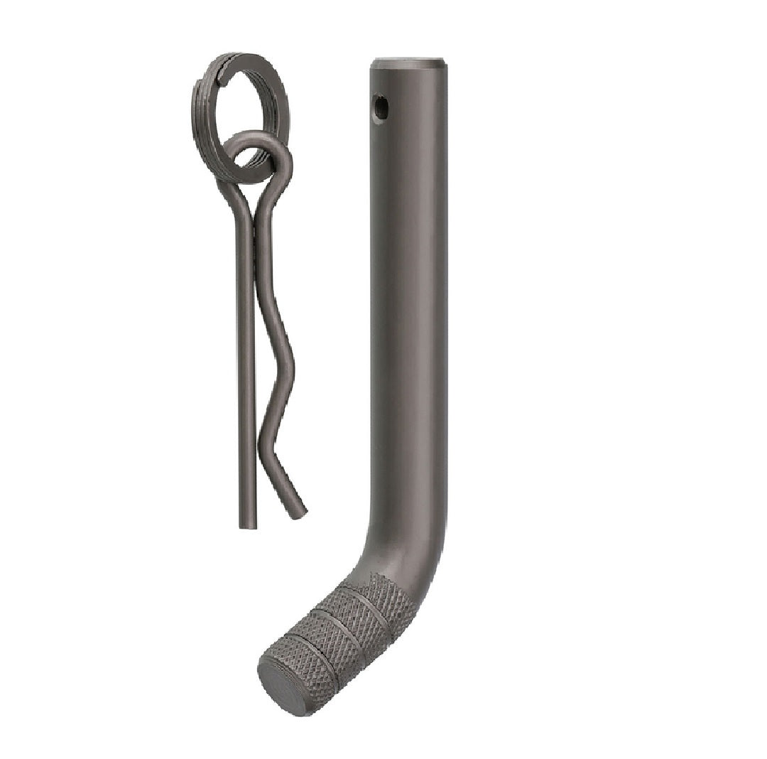 Reese 7092100 Tactical Hitch Pin and Clip, Matte Pewter
