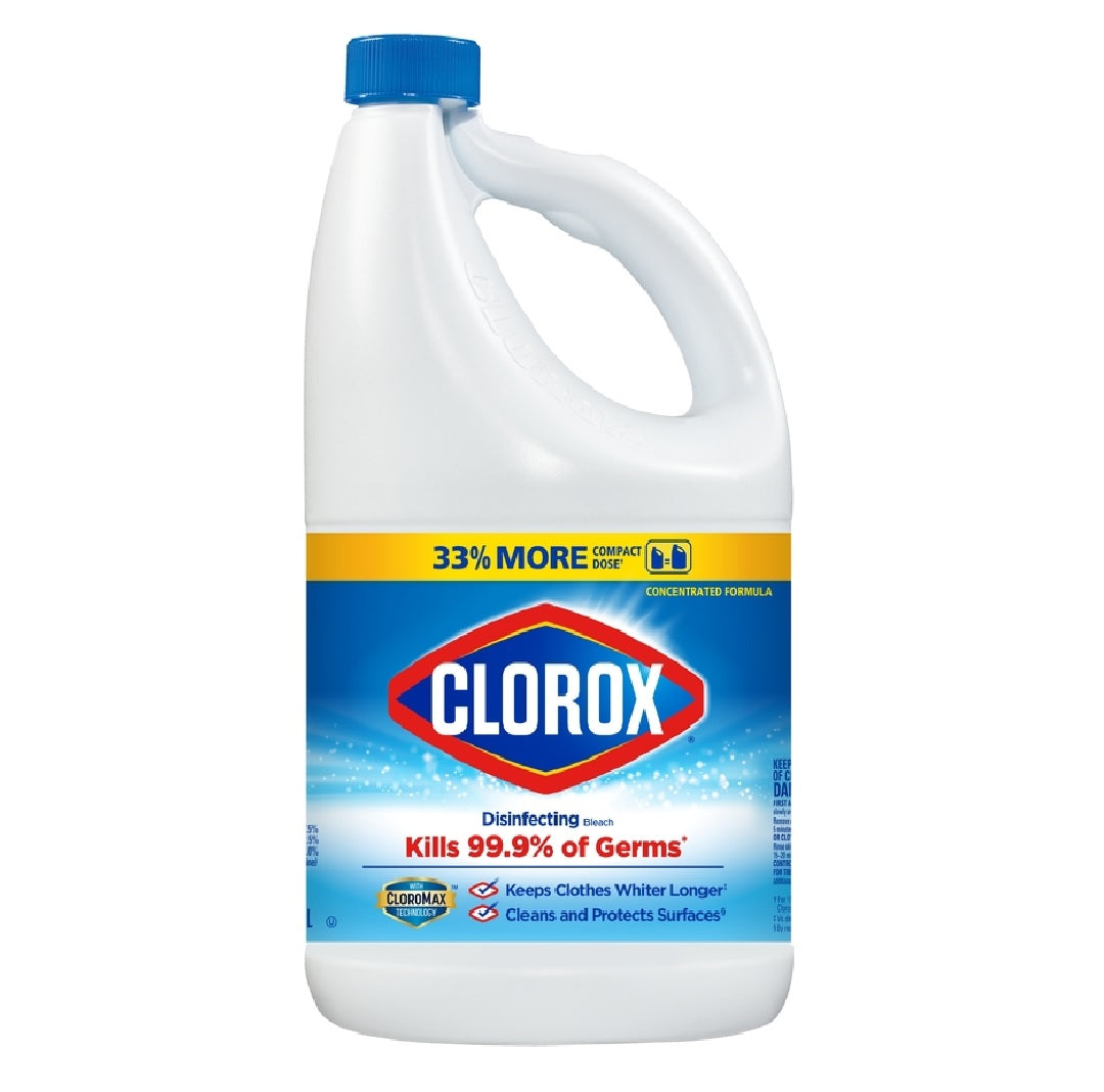 Clorox 32263 Regular Disinfecting Bleach, 81 oz.