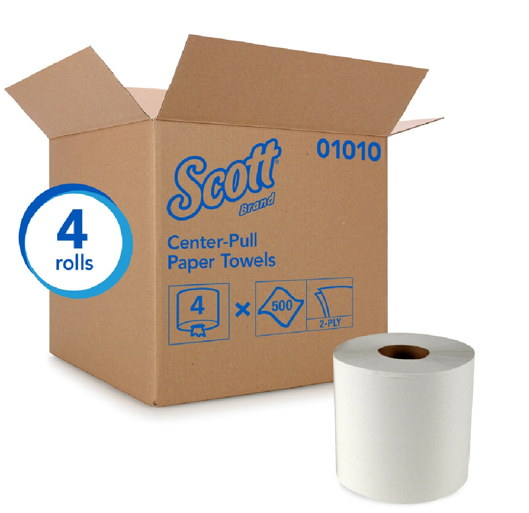 Scott 01010 Center Pull Towels, 500 sheet