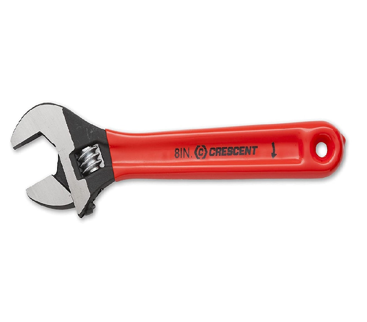 Crescent AT28CVS Adjustable Wrench, Alloy Steel, 8 Inch