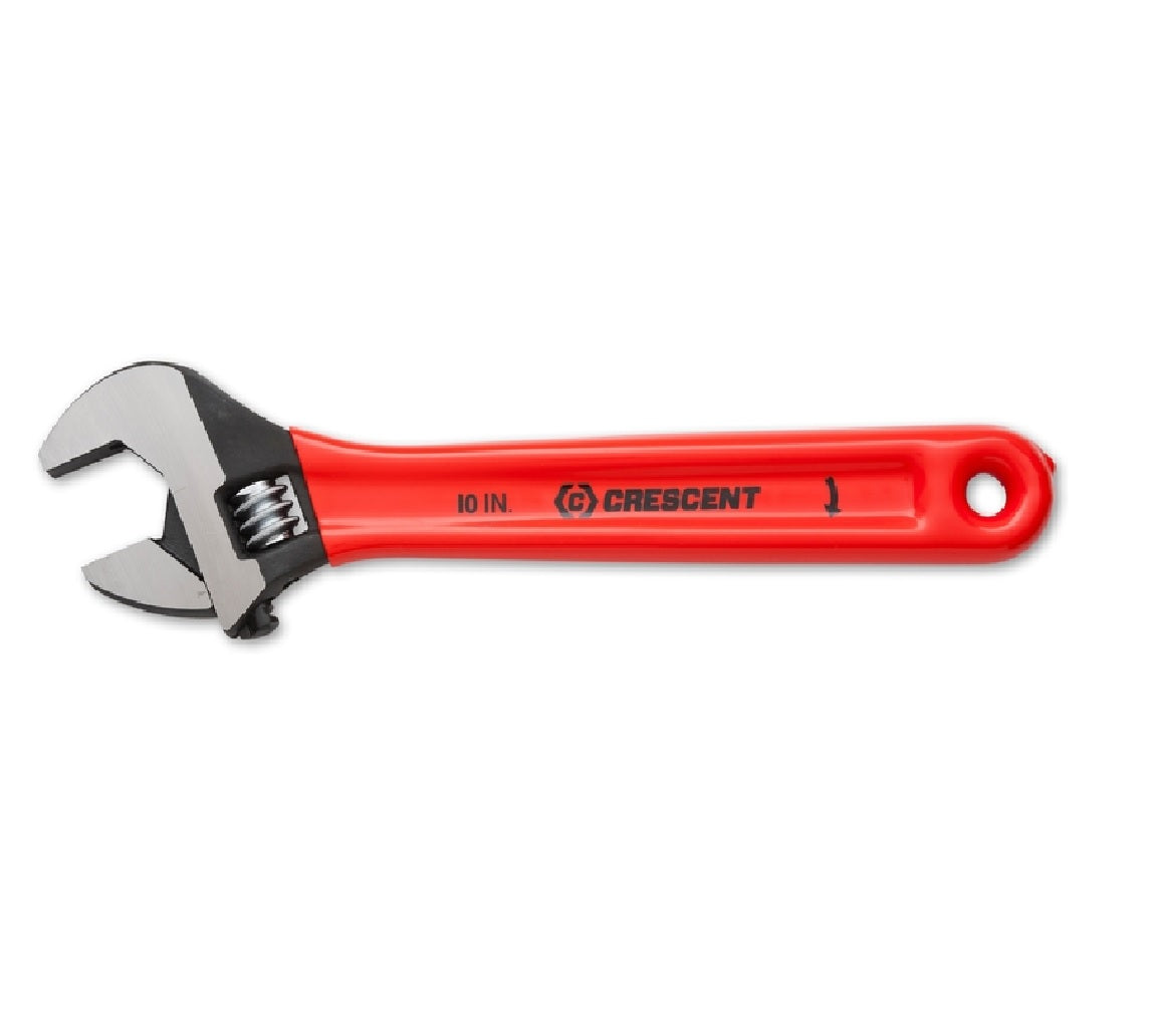 Crescent AT210CVS Adjustable Wrench, Alloy Steel, 10 Inch
