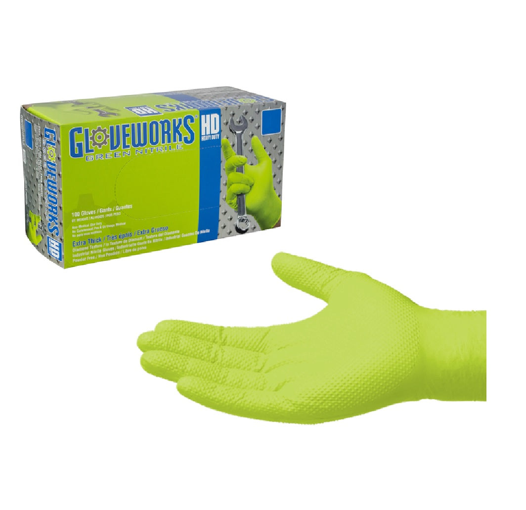 Gloveworks GWGN49100 Powder Free Disposable Gloves