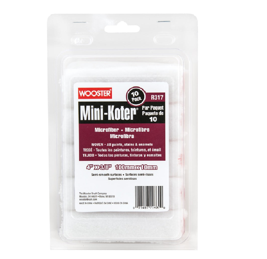 Wooster R317-4 Mini-Koter Paint Roller Cover, 4 Inch