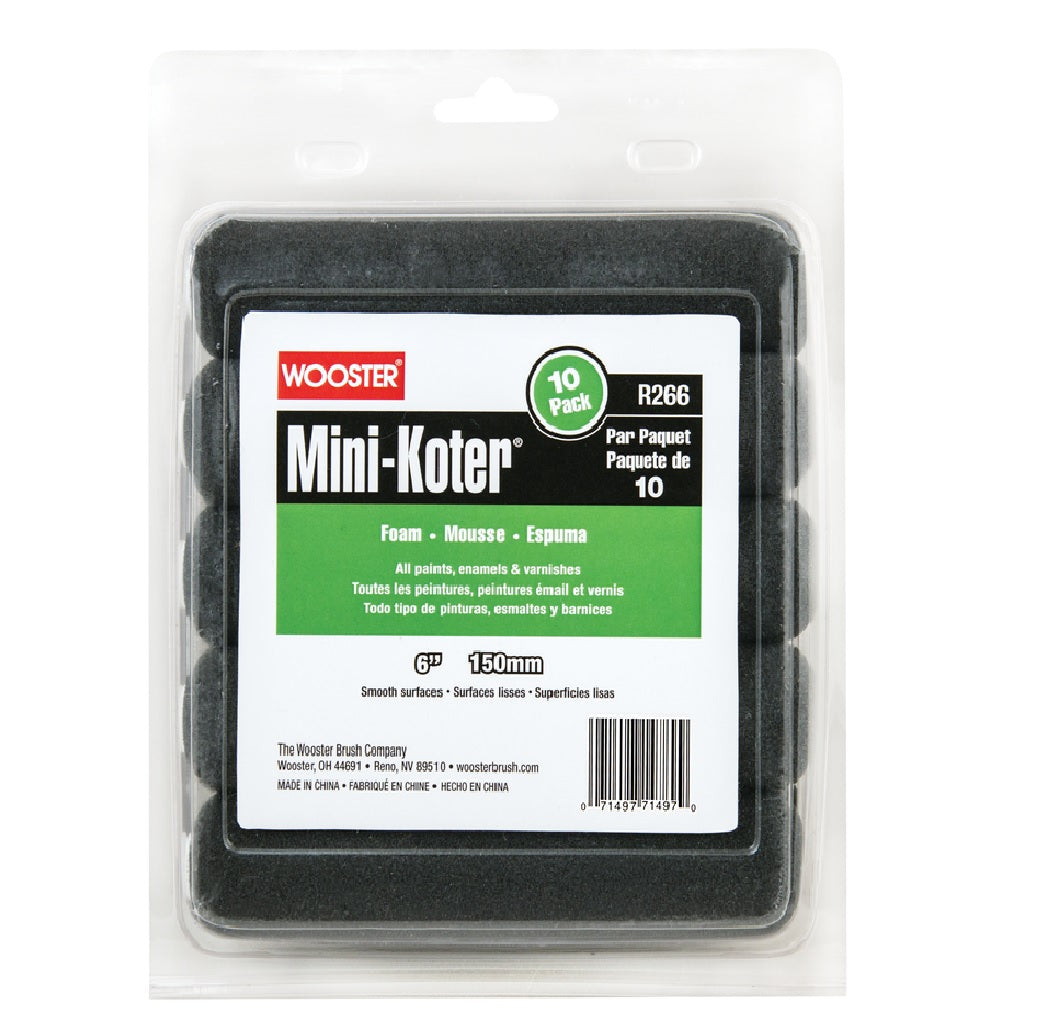 Wooster R266-6 Mini-Koter Paint Roller Cover, 6 Inch