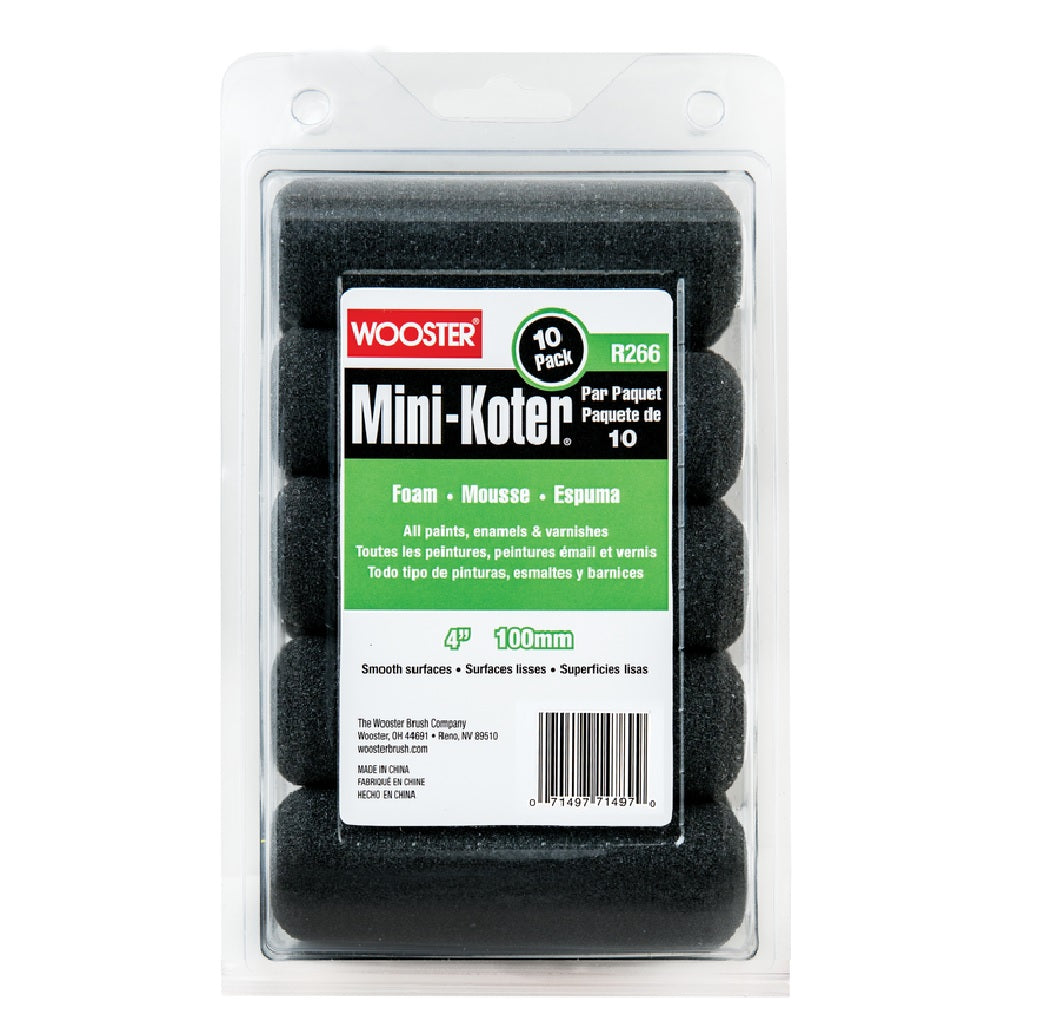 Wooster R266-4 Mini-Koter Paint Roller Cover, 4 Inch