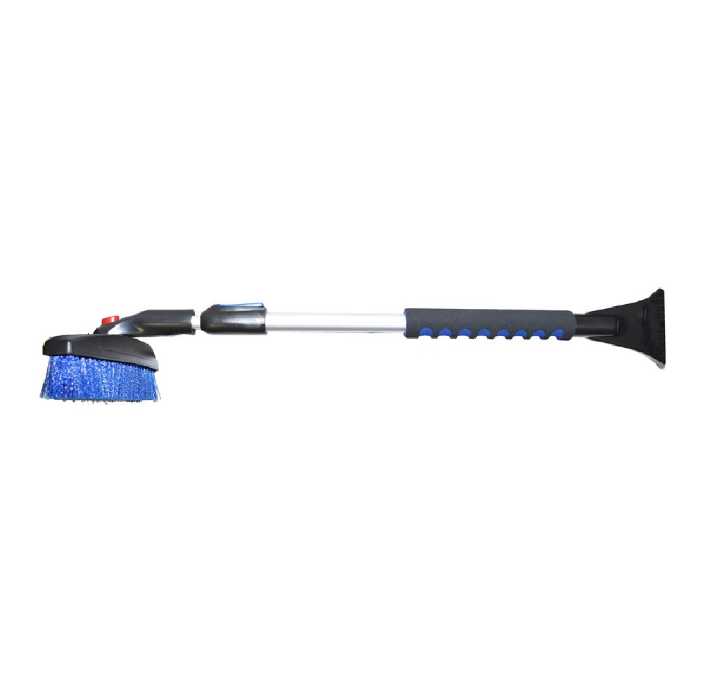 Rugg SC9030 Ice Scraper/Snowbrush, Black/Blue