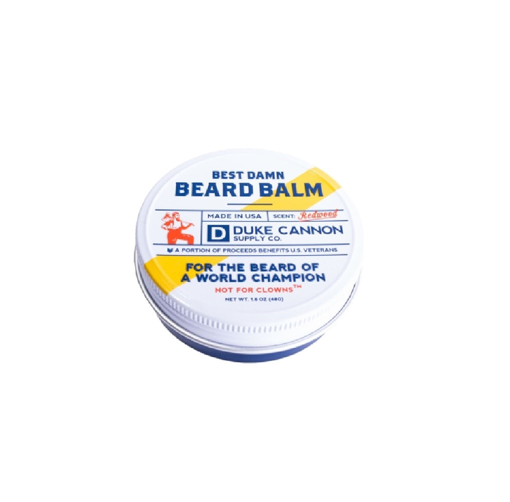 Duke Cannon BDBALM1 Best Damn Beard Balm, 1.6 oz.