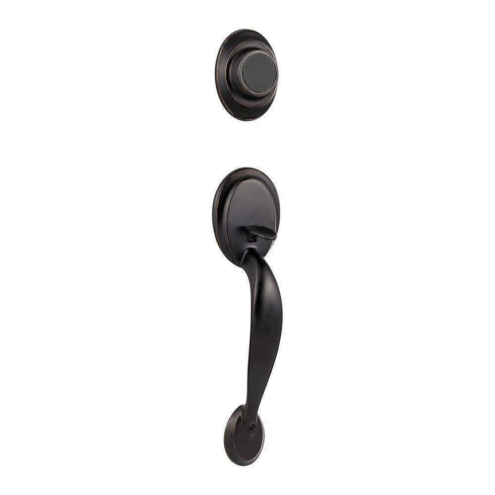 Kwikset 699DA 11P LIP Dakota Dummy Handleset, Venetian Bronze