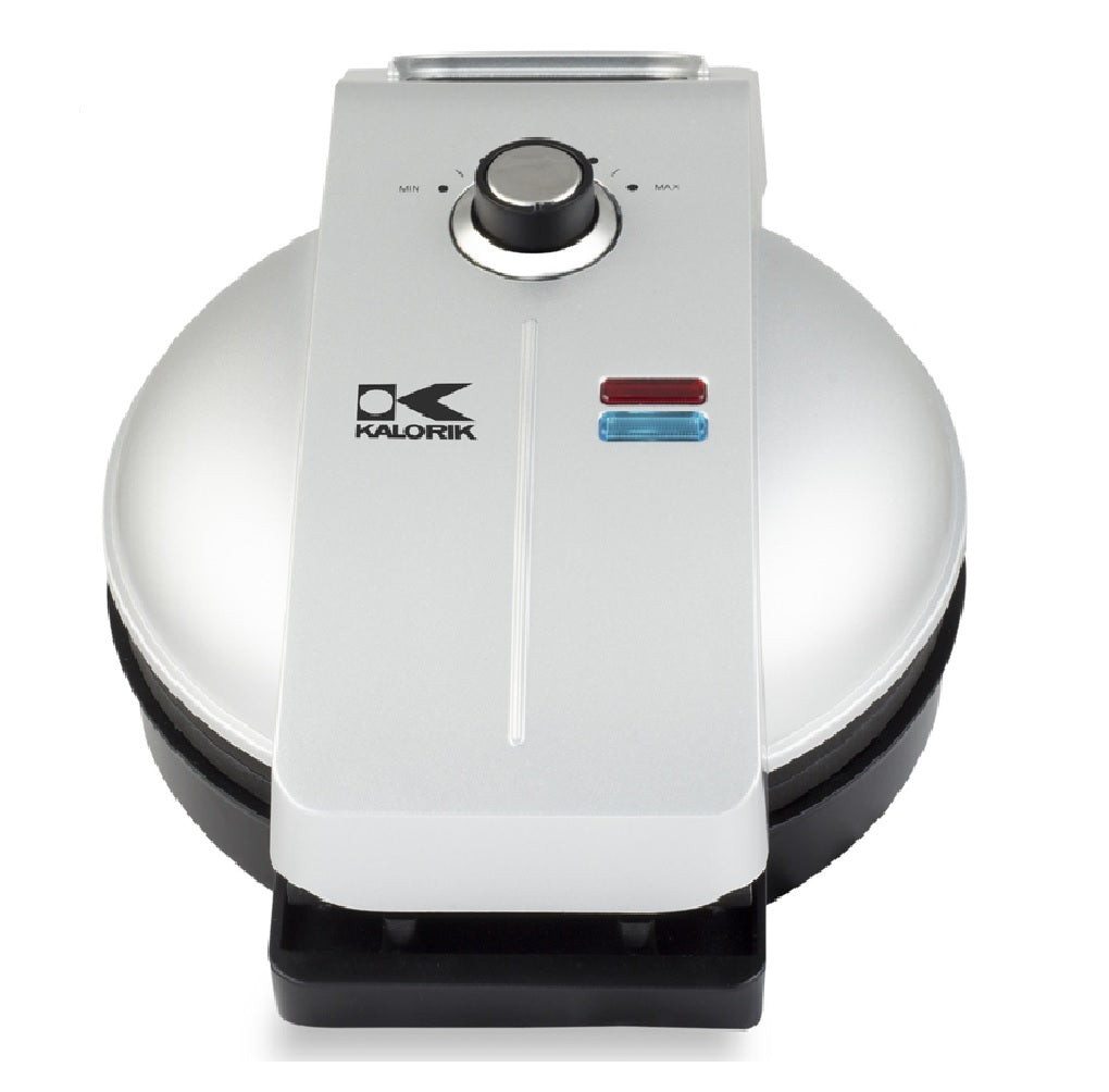 Kalorik WM 43981 S Belgian Waffle Maker, Silver