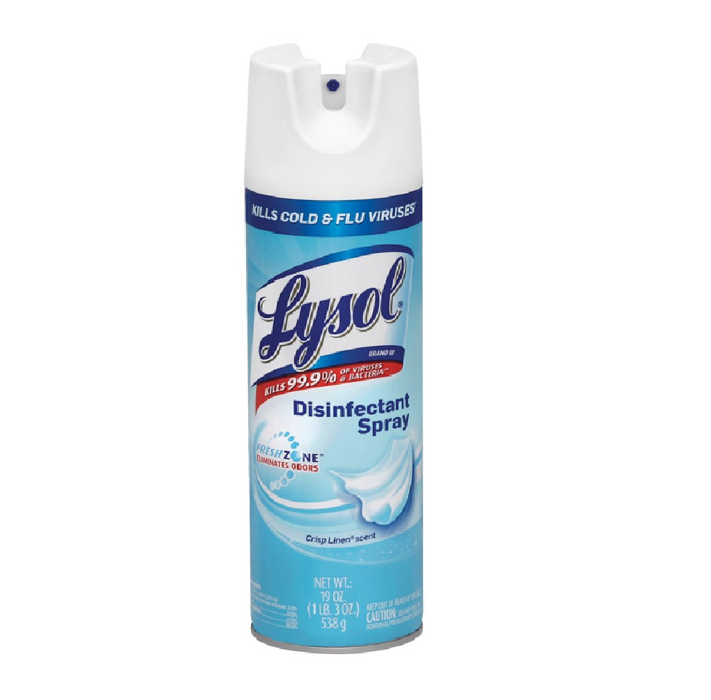 Lysol 1920079329 Fresh Zone Crisp Linen Disinfectant