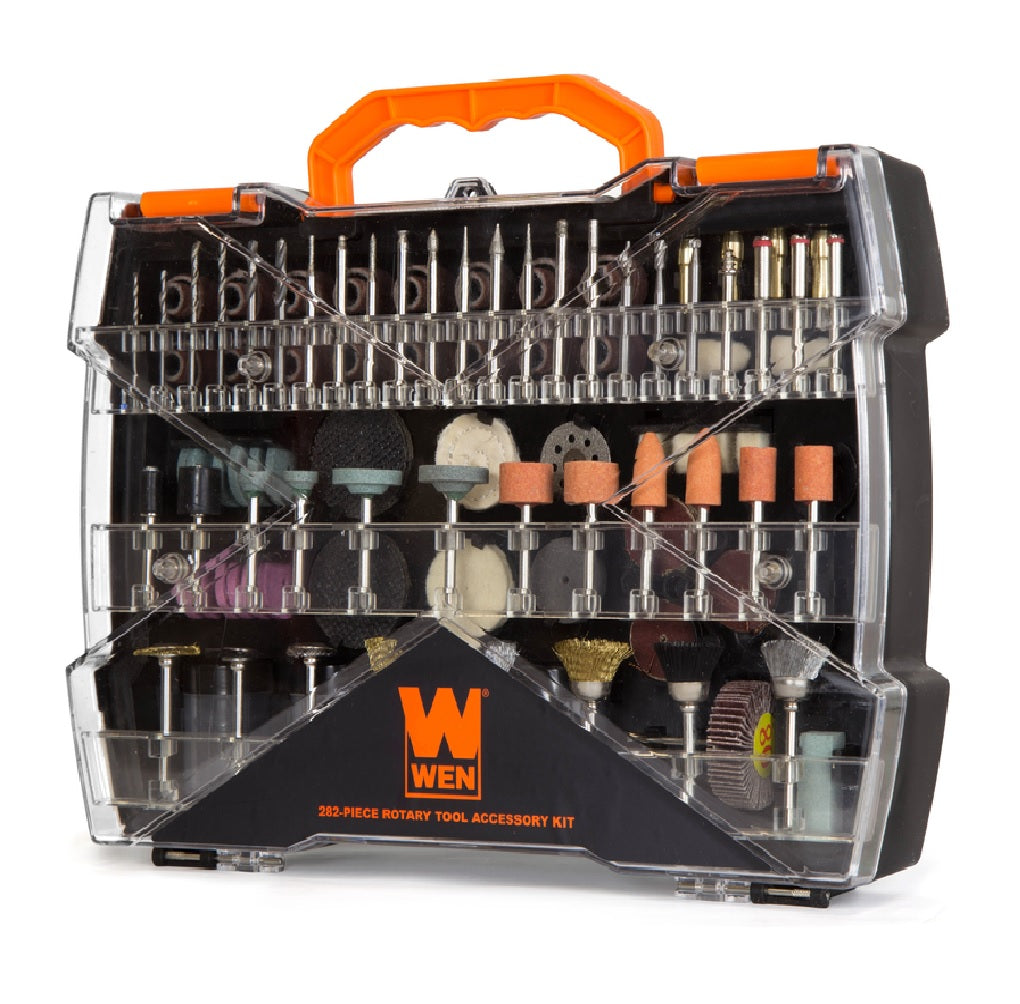 WEN 230282A Rotary Tool Accessory Kit, 282 pc.