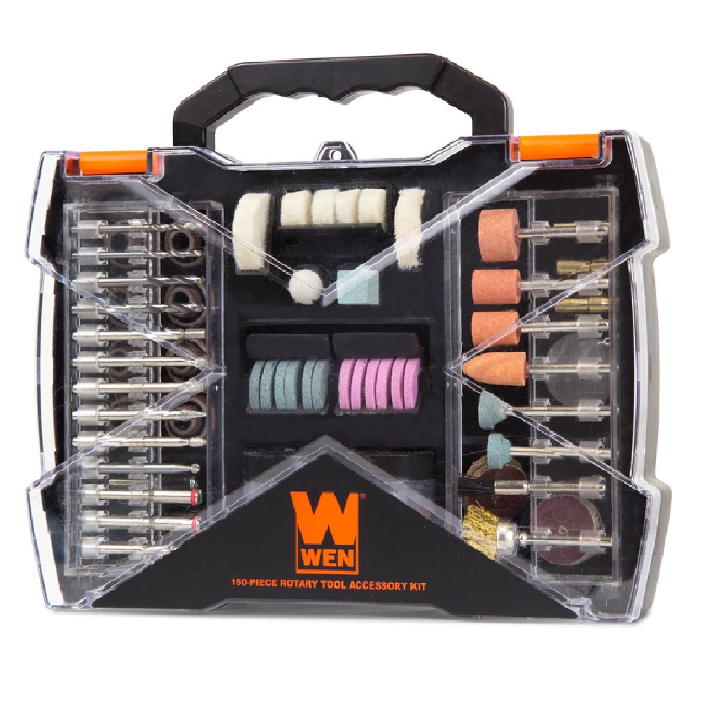 WEN 230151A Rotary Tool Accessory Kit, 150 pc.