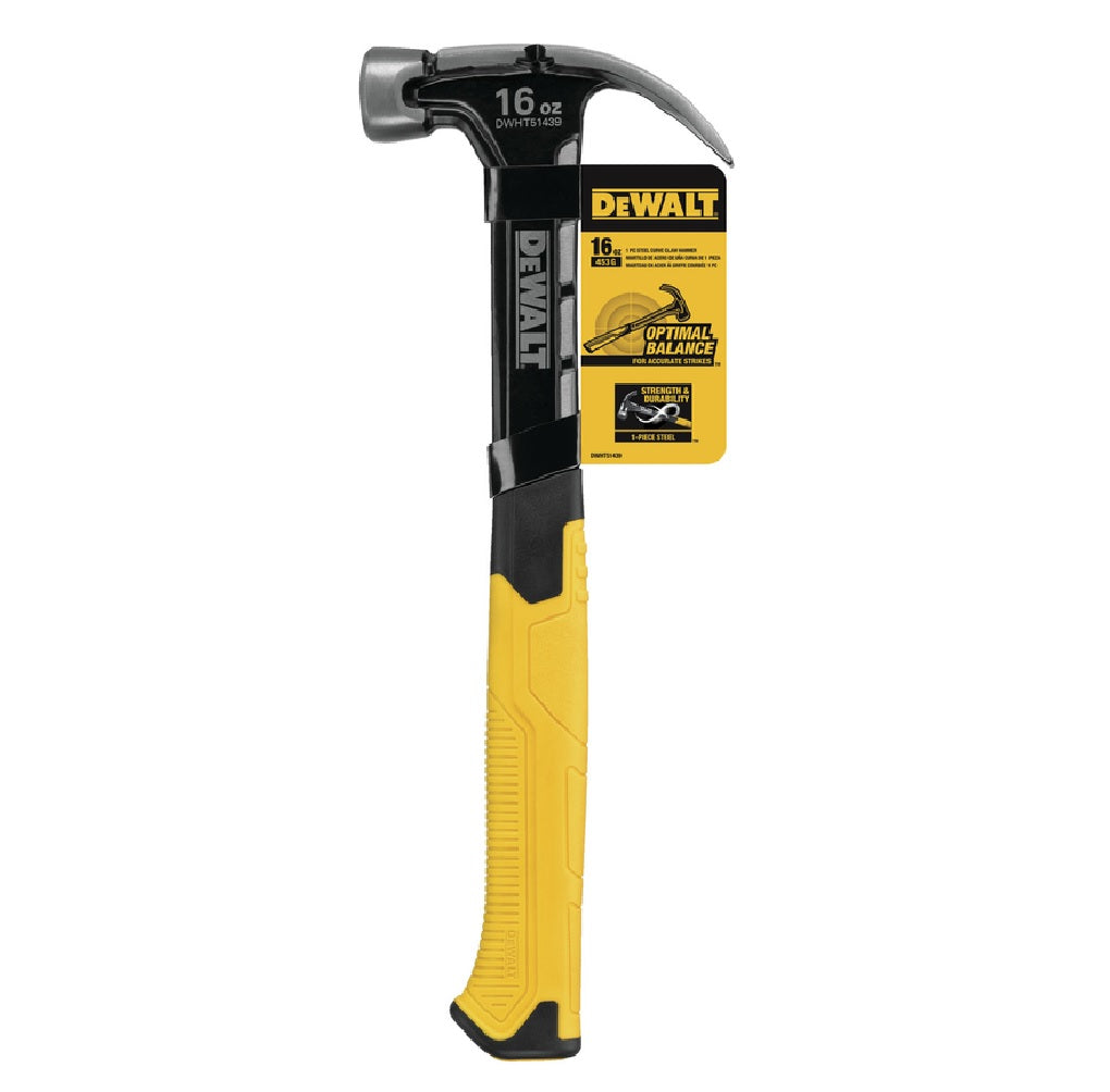 DeWalt DWHT51002 Smooth Face Curve Claw Hammer