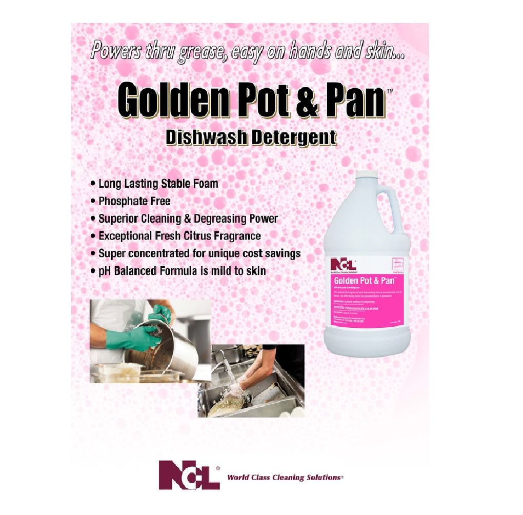 NCL 1105-29 Golden Citrus Pot and Pan Detergent