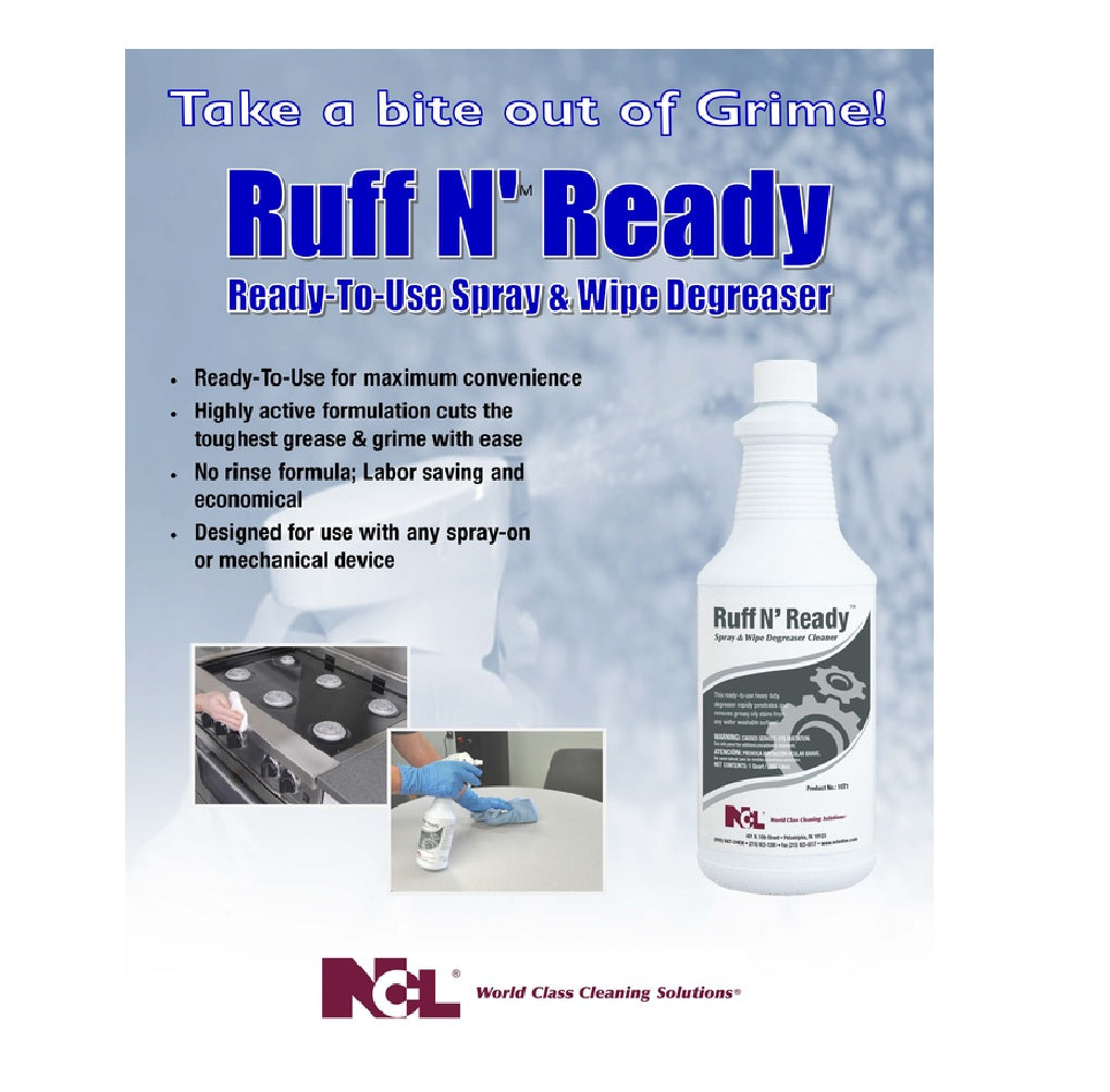 NCL 1071-36 Ruff N' Ready Sassafras Industrial Degreaser