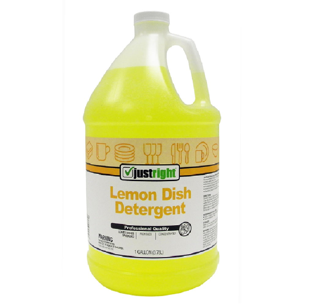 Maintex 181004LO Just Right Lemon Liquid Dish Soap