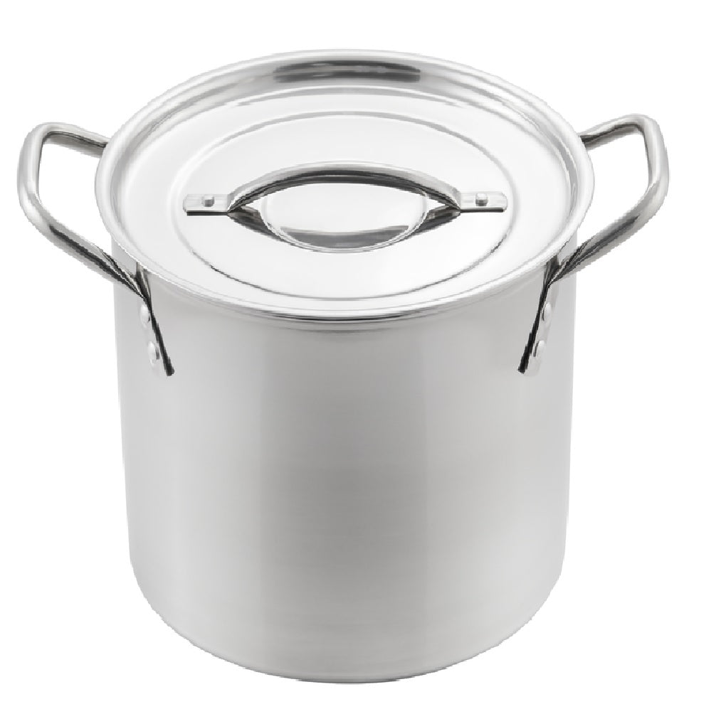 McSunley 607 Stock Pot, Stainless Steel