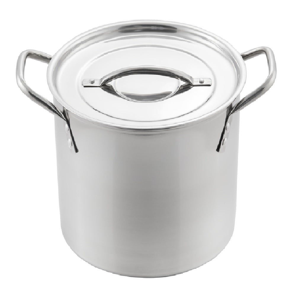 McSunley 608 Stock Pot, Stainless Steel