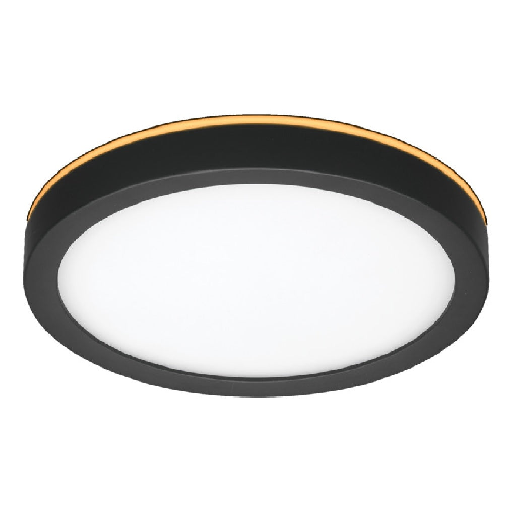 ETI 56568115 Snap-Fit Ceiling Light, Matte Black