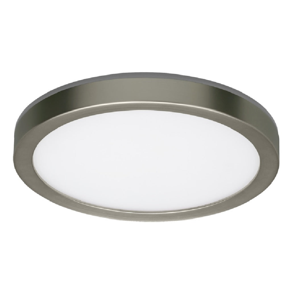 ETI 56568116 Snap-Fit Ceiling Light, Brushed Nickel