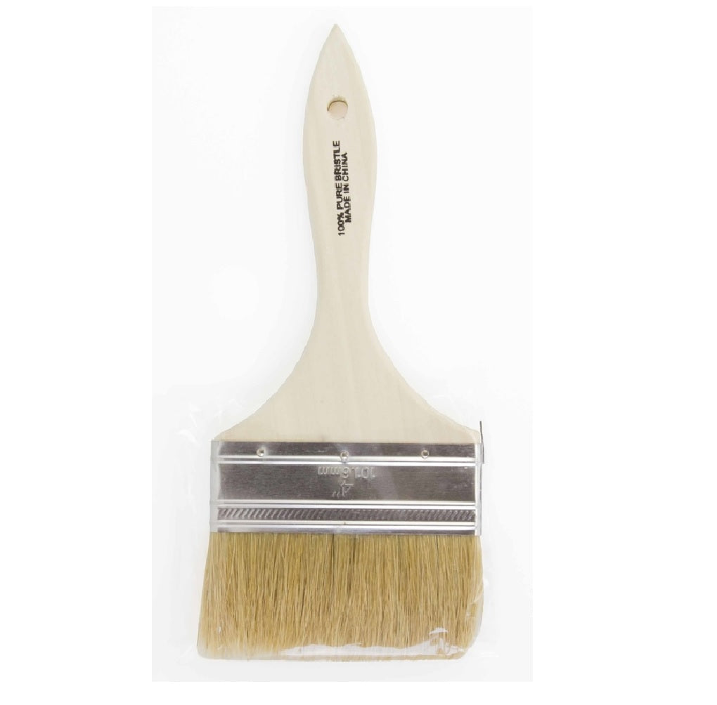 Linzer 1504-4 Thick Flat Chip Brush, Wood