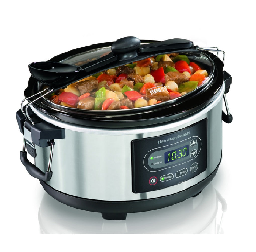 Hamilton Beach 33957 Stay or Go Programmable Slow Cooker