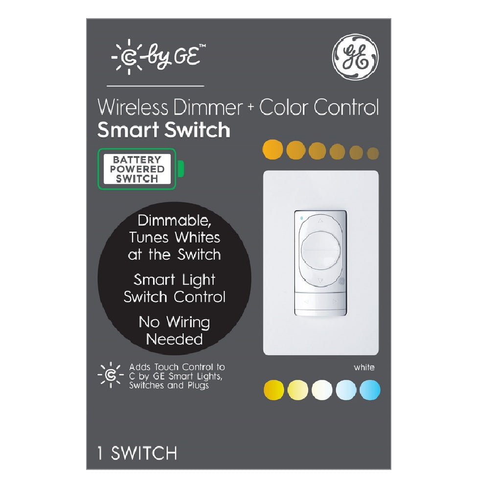 C by GE 93118268 Dimmer and Color Control Smart Switch