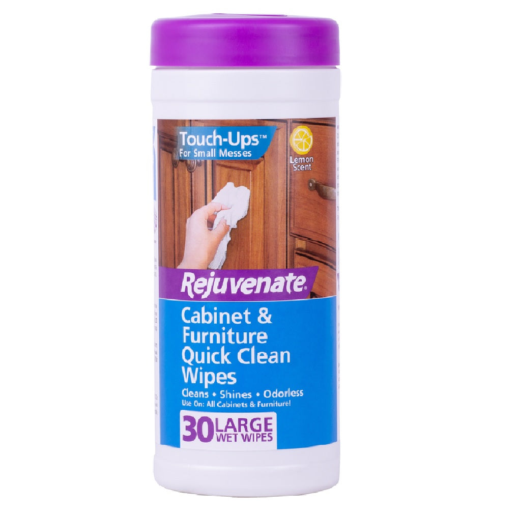 Rejuvenate RJCCWIPES30 Floor & Furniture Cleaning Wipes