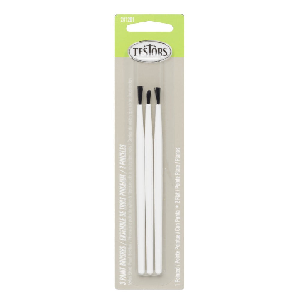 Testor 281201 Paint Brush Set, Gray