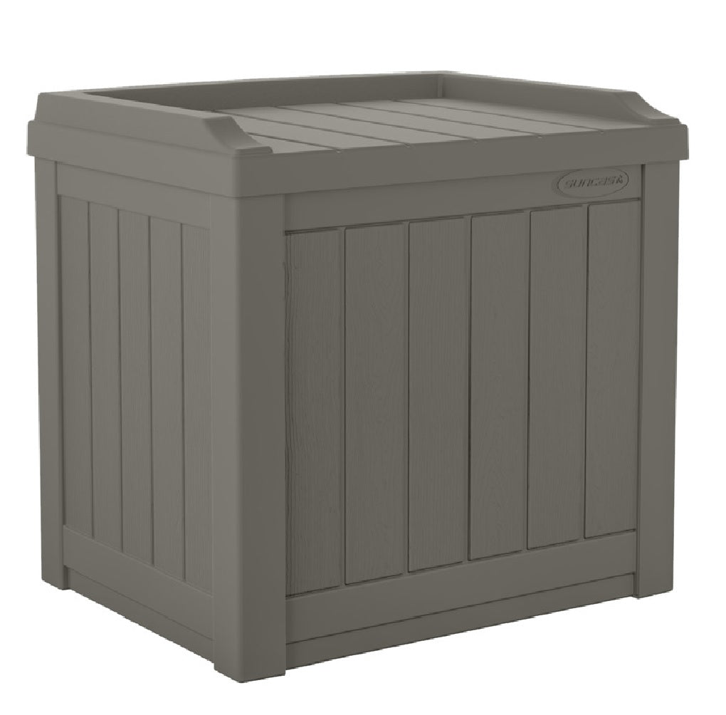 Suncast SS601ST Deck Box with Seat, Grey
