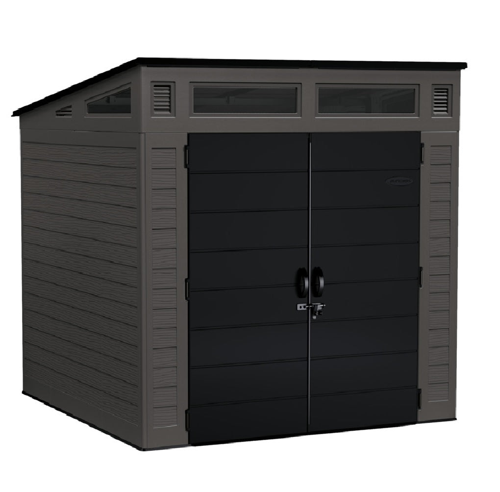 Suncast BMS7780 Modernist Storage Shed, Grey