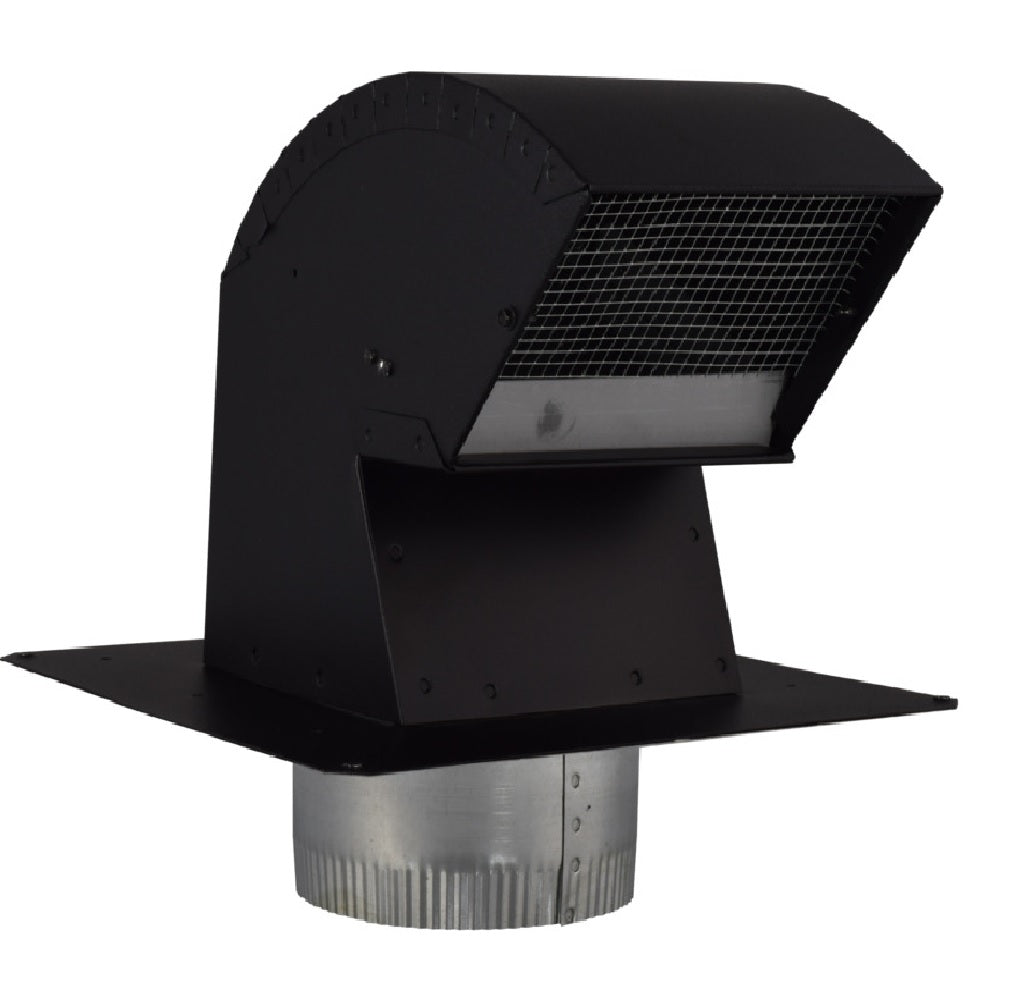 Imperial VT0568-A Roof Vent Cap, Steel, Black