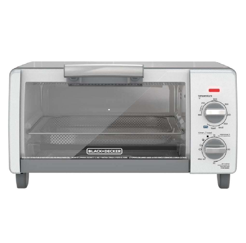 Black & Decker TO1785SG Crisp Bake Air Fry 4-Slice Toaster Oven