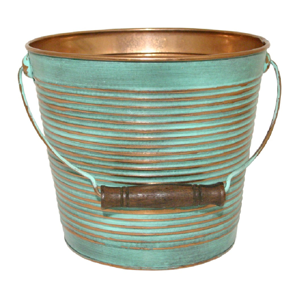 Robert Allen MPT01760 Round Planter, Copper