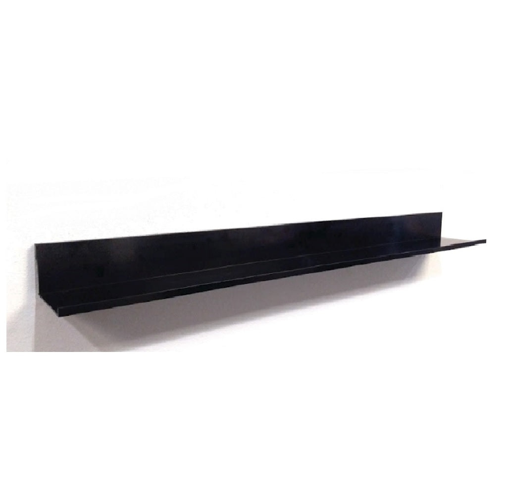 Hangman L-24-B Floating Shelf, Black