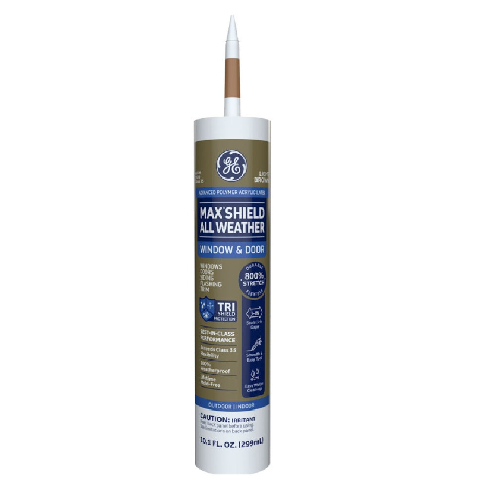 GE Sealant & Adhesive MAWD410LB Sealant, Light Brown