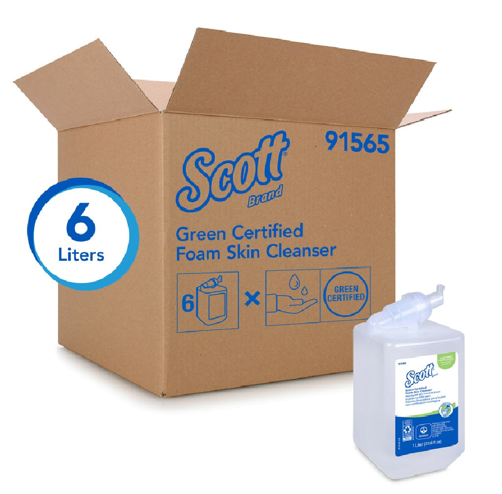 Scott 91565 Essential Fragrance Free Foam Hand Soap