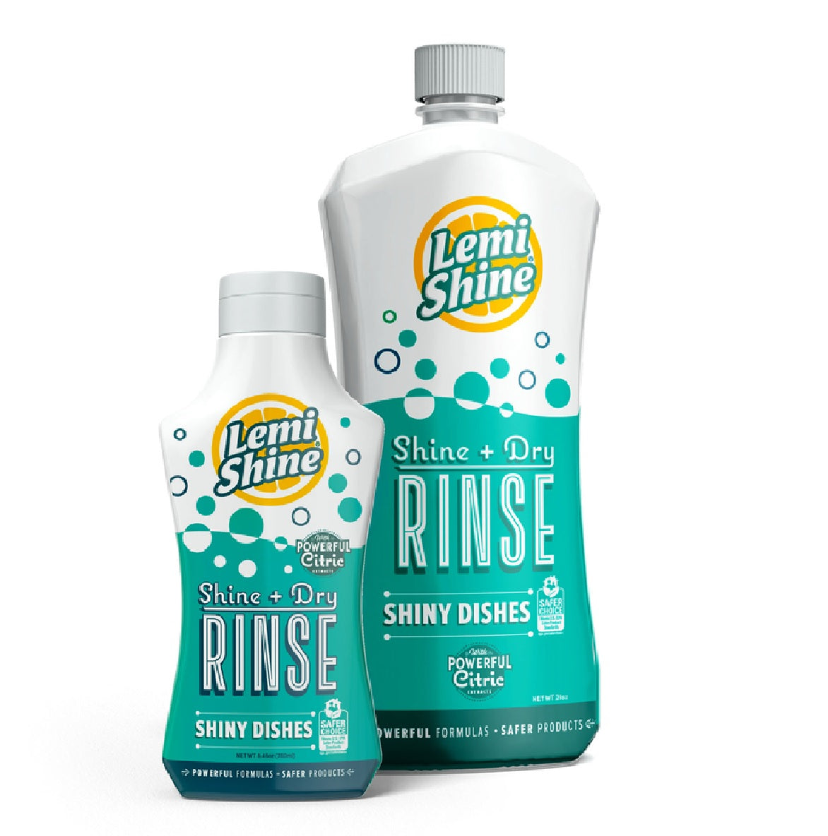 Lemi Shine 020121006 Lemon Dishwasher Rinse Aid Liquid