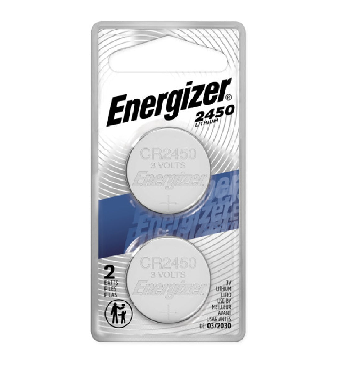 Energizer 2450BP-2N Lithium Button Cell Battery