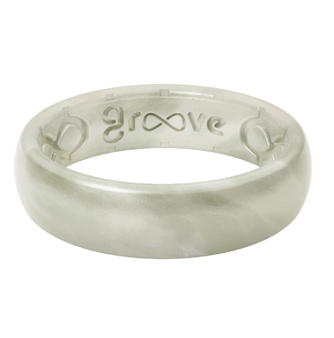Groove Life R1-113-08 Unisex Round Wedding Band