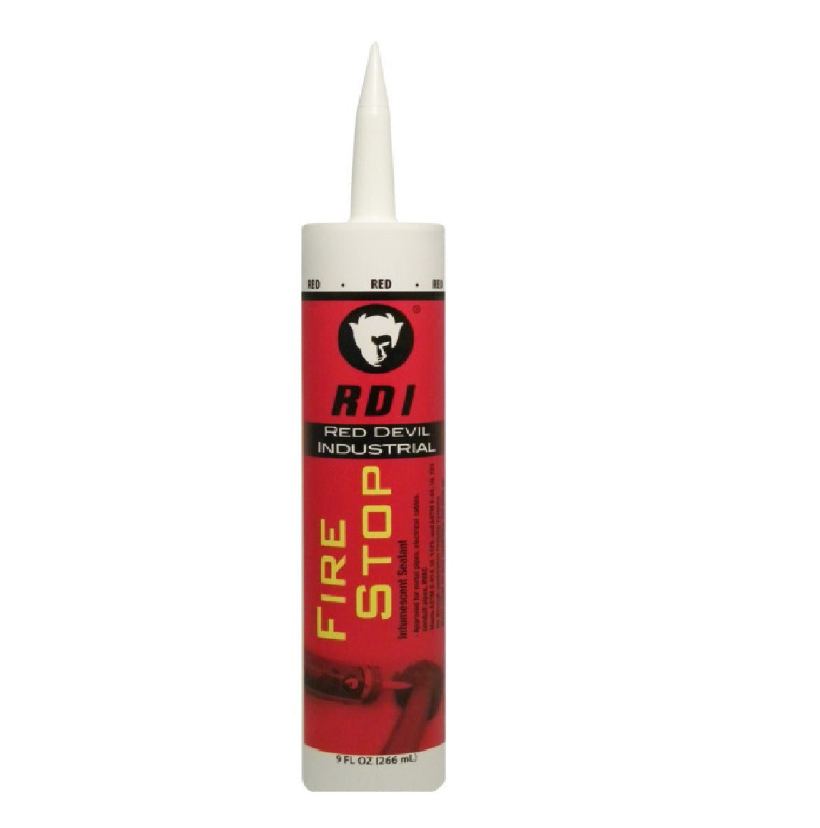 Red Devil LC150RD Firestop Fire Barrier Sealant, Red