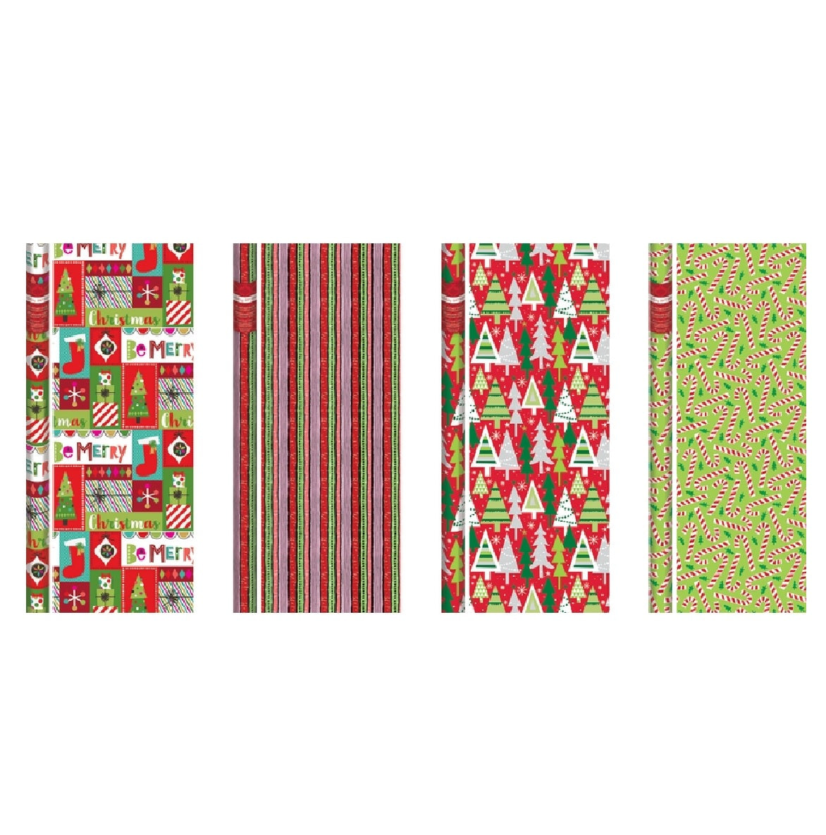 Paper Images CW9040A19 Whimsical Holiday Gift Wrap Roll